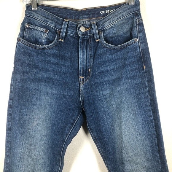 Outerknown Dune High Rise Slim Fit Jeans Size 24 - Picture 2 of 10
